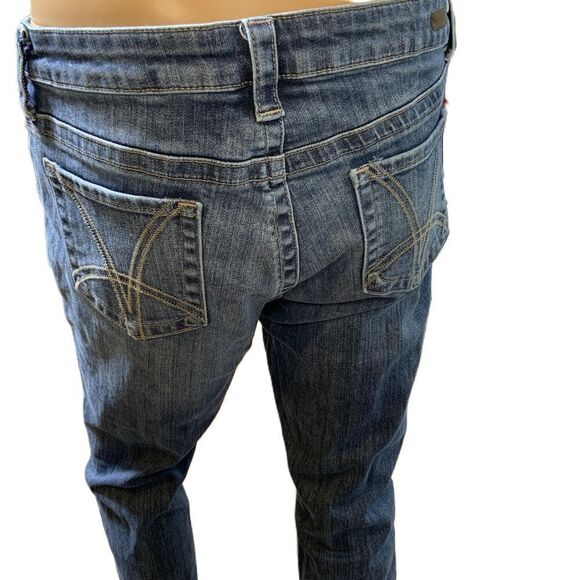 Kut From The Kloth Blue Denim 5 Pocket Stevie Jeans Pants Size 10 Vintage Y2K - Picture 10 of 16